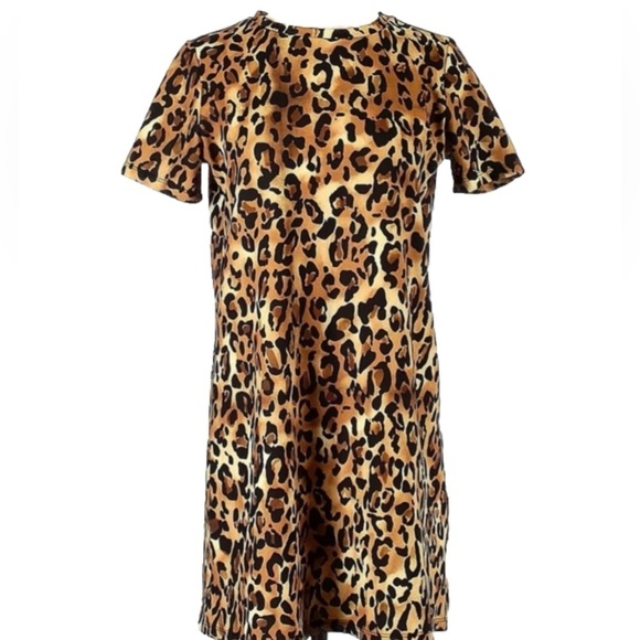 Zara Dresses & Skirts - Zara Leopard print shirt dress!